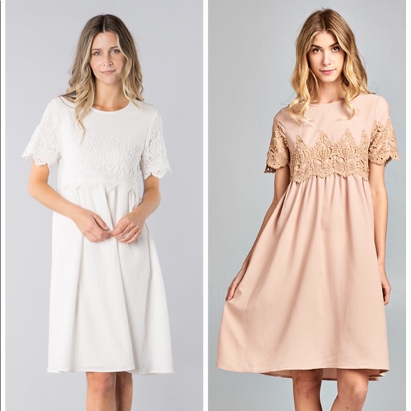 COMING SOON! Marylyn Lace Dress - Picture 1 of 3